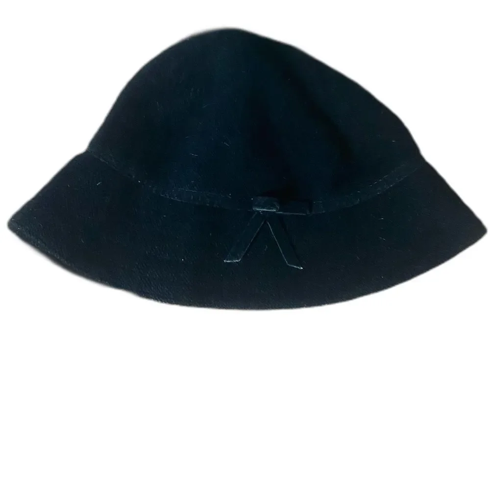 EUC GAP Olefin Rabbit Fur Wool Bucket Hat Cap Size Small/Medium